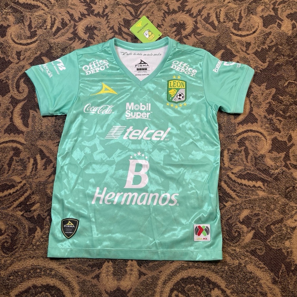 Club Leon FC Home Jersey 2016/17 Liga MX Green Youth Size Medium New